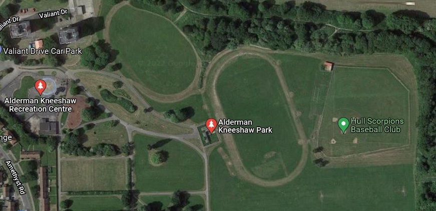 Hull - Alderman Kneeshaw Recreation ground : Image credit Google maps